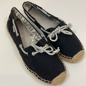 Sperry Topsider Katama Black Boat Shoes